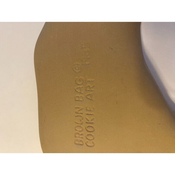 T-Rex Dinosaur Brown Bag Cookie Art 1985 - Picture 5 of 8